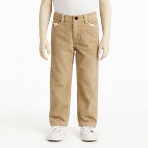 Vineyard Vines Kids Brown Corduroy Pants Size 7 Adjustable Waist Dark Academia